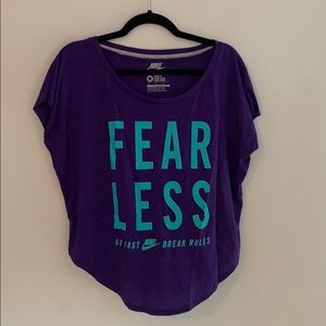 Nike “fearless” T-shirt